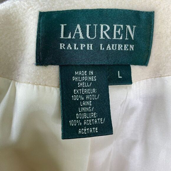 Lauren Ralph Lauren Wool Jacket Large - Picture 4 of 5